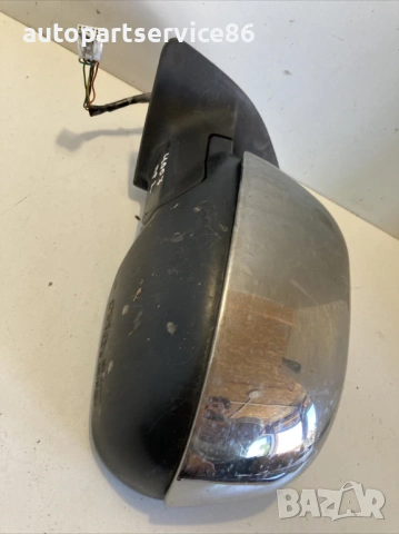 Огледало за преден ляв калник, хромирано за Peugeot 4007 2.2 HDI (2009), снимка 2 - Части - 53681714