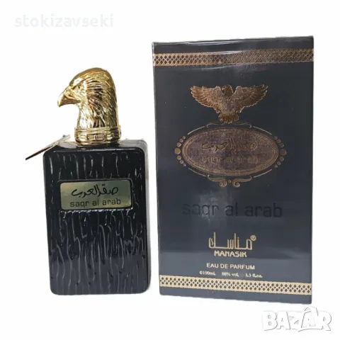Мъжки арабски парфюм Saqr Al Arab, Manasik, 100ml, снимка 1