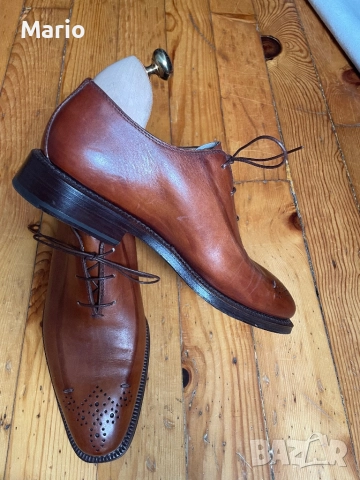  Campanile мъжки обувки кожени 42.5, снимка 2 - Официални обувки - 52774346