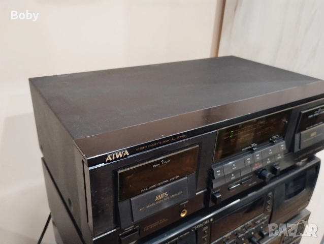Двукасетен дек AIWA AD-WX616, снимка 2 - Декове - 52900057