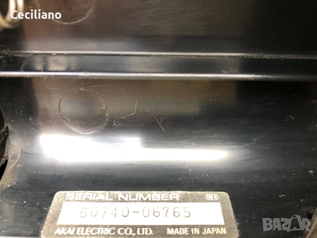 Радиокасетофон 💥 AKAI AJ 500 FL, снимка 8 - Радиокасетофони, транзистори - 53761388
