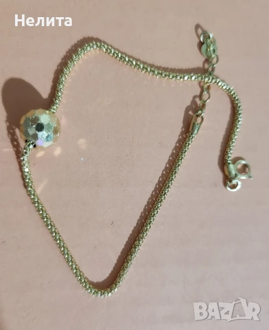 златна гривна , 18 к, снимка 1