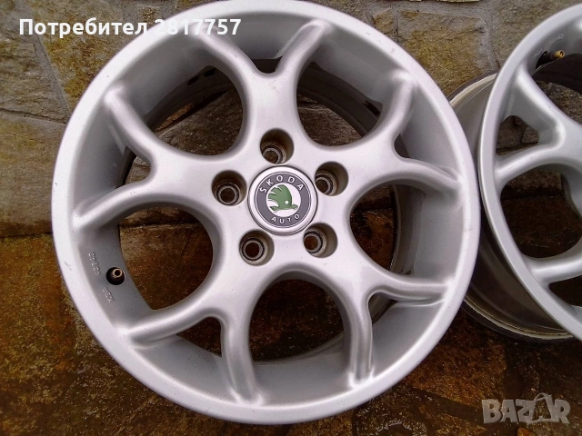 5х100 14цола алуминиеви джанти , снимка 2 - Гуми и джанти - 54018113