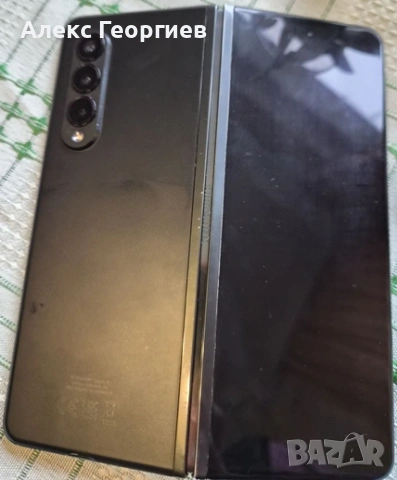 Samsung Galaxy Z Fold3 5G 256GB Черен Dual SIM – пълен комплект, протектори 2 дисплея+ кейс със S Pe, снимка 4 - Samsung - 53522745