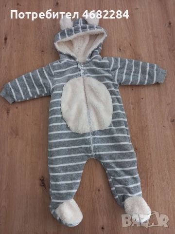 Маркови детски дрешки за бебе момиченце 0-3м. + въртележка, играчки, снимка 7 - Комплекти за бебе - 52789605