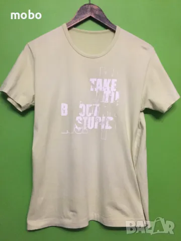 Тениска, марка Martini,цвят резеда,надпис отпред, обло деколте, размер  „М/L „  , снимка 1