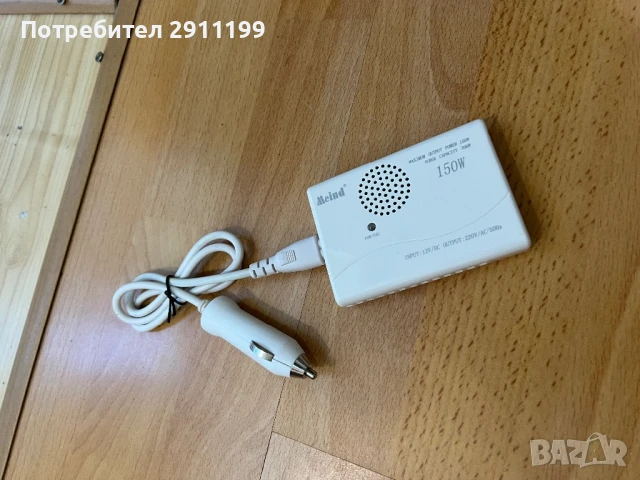 Мини инвертор от 12V на 220V Meind, снимка 2 - Друга електроника - 51124375