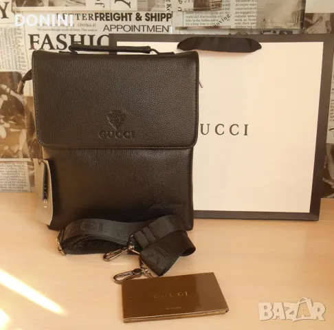 Мъжка чанта Gucci, снимка 1 - Чанти - 49284008