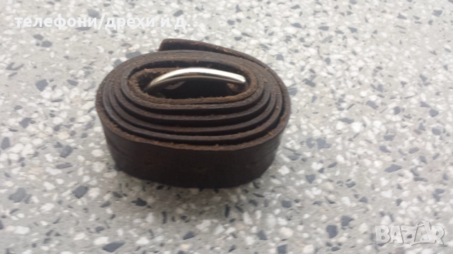 Кафяв кожен колан Red Star в отлично състояние (105 см)