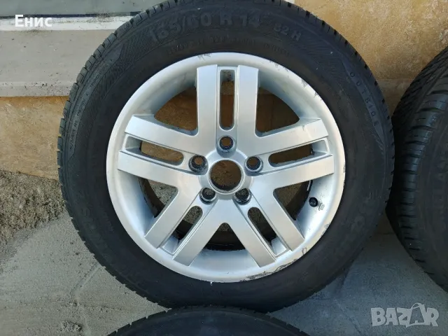 Гуми и джанти 185/60 R 14  6Jx14H2 Volkswagen Golf, снимка 5 - Гуми и джанти - 47624739