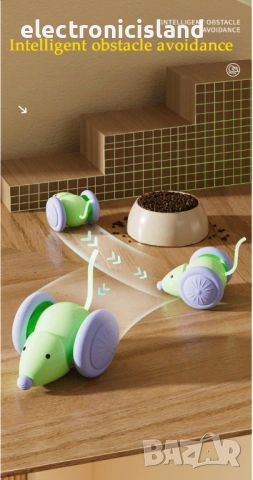 [2026 Обновено] Умнa интерактивнa играчки за котки, Wicked Mouse Plus Автоматична играчка за любимец, снимка 7 - За котки - 53687215