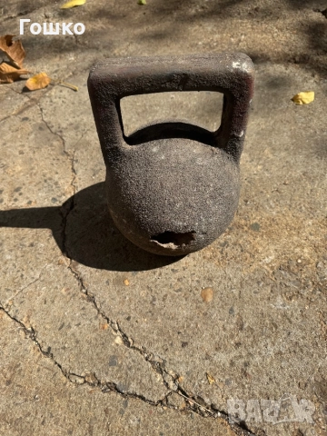 Руска пудовка 27кг, снимка 3 - Фитнес уреди - 51789837