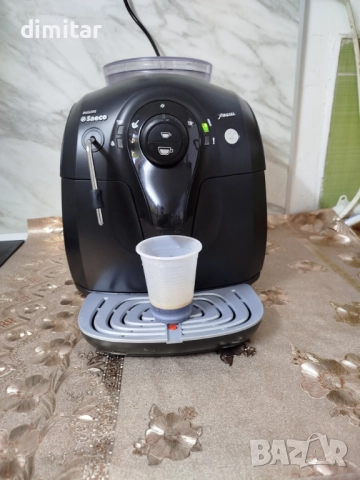 Кафе машина Saeco XSMALL, снимка 3 - Кафемашини - 51677243