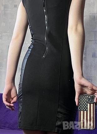 Черна секси рокля, снимка 3 - Рокли - 52394527