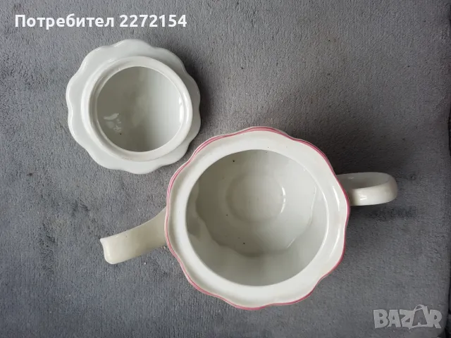 Порцеланов чайник 2, снимка 2 - Антикварни и старинни предмети - 49790095