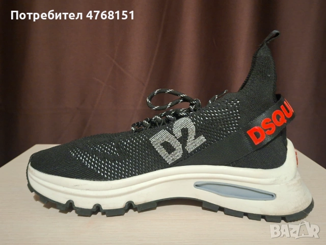 Черни обувки DQ2 (Dsquared2), снимка 4 - Други - 53870496