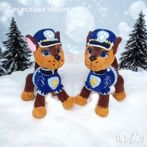 Кученца от"Пес патрул"-25см, снимка 16 - Плюшени играчки - 42768271