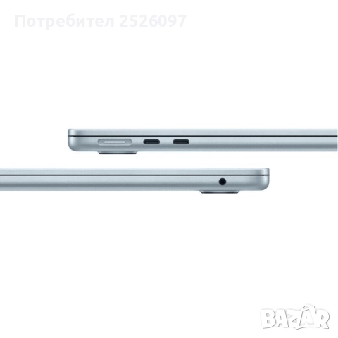 MacBook Air 13,6 M4 Sky Blue Гаранция ЗОРА, снимка 8 - Лаптопи за работа - 52098502