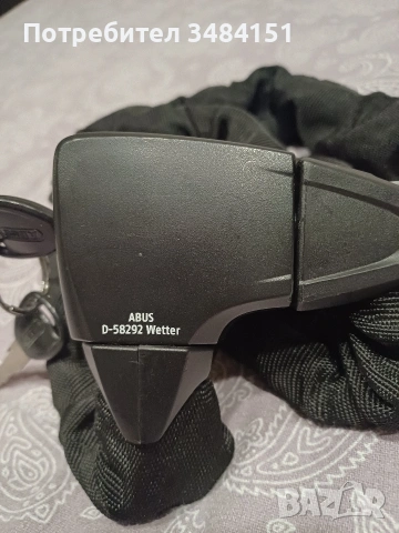 ​НОВА Верига за заключване ABUS Ionus 8900 – 110 см / 8 мм (ART Сертификат) , снимка 5 - Аксесоари и консумативи - 54093857