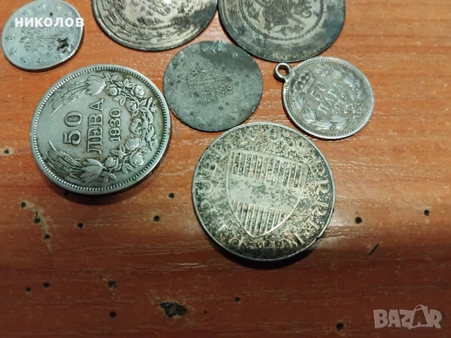 СРЕБЪРНИ МОНЕТИ, снимка 8 - Нумизматика и бонистика - 53192784