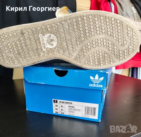 adidas Stan Smith. Мъжки маратонки, снимка 4 - Маратонки - 50402758