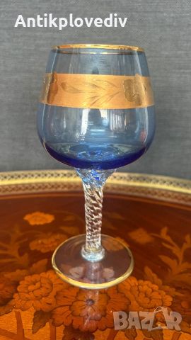 Чаши Bohemia с позлата, снимка 2 - Други ценни предмети - 45300017