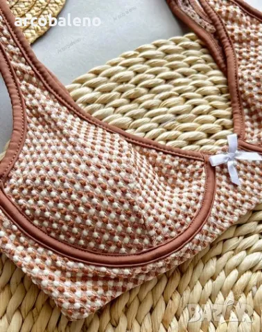 Дамски кариран секси бански костюм , снимка 7 - Бански костюми - 46563471