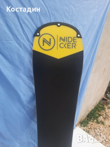 Сноуборд Nidecker Rhythm 148см. С автомати   , снимка 10 - Зимни спортове - 53423204