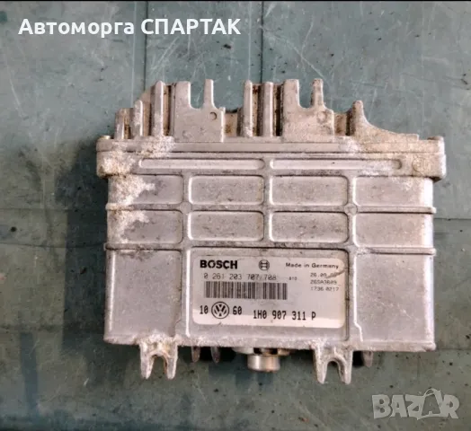 Компютър Двигател BOSCH 0 261 203 707/708 № 1H0 907 311 P за VW Volkswagen 1.8 66 kW / 90 к.с., снимка 2 - Части - 47136729