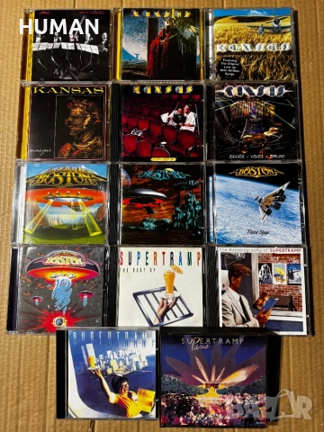 Kansas - Boston - Supertramp 