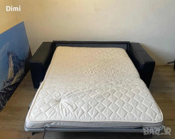 Кожени дивани*БЕЗПЛАТНА ДОСТАВКА*Разтегателен диван от естествена кожа, снимка 2 - Дивани и мека мебел - 52324346