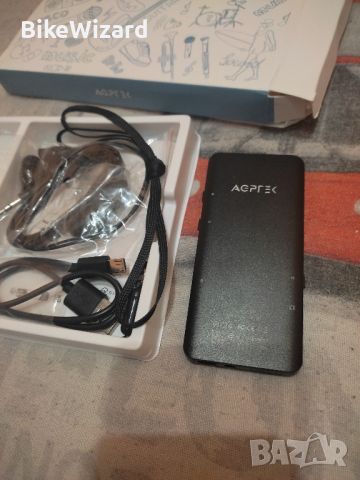 AGPTEK A19X 2.4" преносим музикален плейър FM радио, диктофон, памет 32GB  НОВ, снимка 6 - MP3 и MP4 плеъри - 45770690