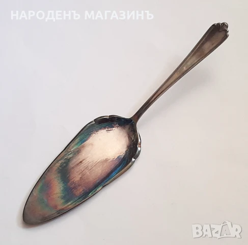 BSF - SOLINGEN – Немски прибор посребрена лопатка за торта прибори за хранене сервиз маса , снимка 4 - Други ценни предмети - 51378481