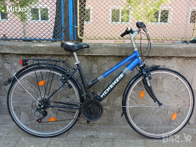 28цола алуминиев велосипед с 21скорости усилени капли амортисьори предни в перфектно състояние , снимка 1 - Велосипеди - 46446850