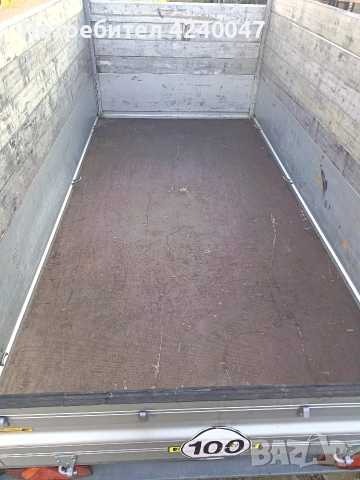 Humbaur 1300кг със спирачка , снимка 5 - Ремаркета - 53787579