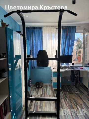 Комбинирана стойка за фитнес, снимка 3 - Фитнес уреди - 53256007