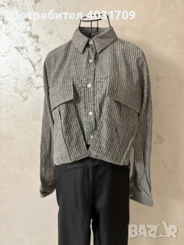 Риза с 3Д джоб 