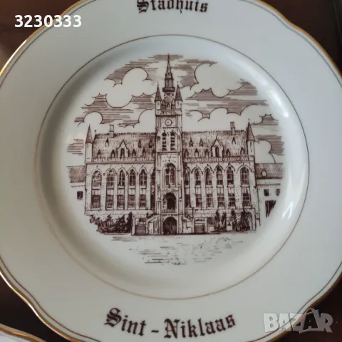 Порцеланови чинии за стена, снимка 6 - Чинии - 49738090