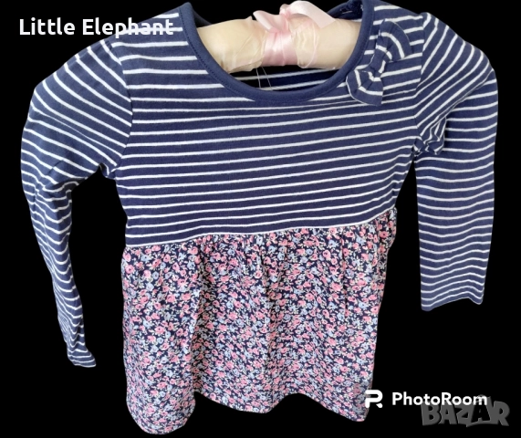 Рокличка за 12-18 мес мом райе и розички,колекция"Flowers",Англия/нова