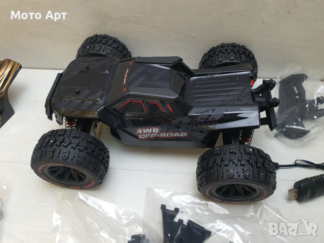 RC Количка MJX Hyper Go 14210 1/14 80KM/H Brushless RC Car 4WD - Нова, снимка 2 - Други спортове - 45025320