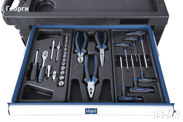 Количка с инструменти scheppach tw1000 , снимка 7 - Други инструменти - 52764048