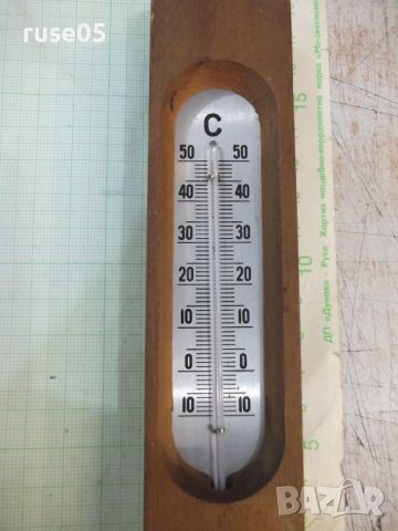 Термометър в дървена рамка, снимка 3 - Други стоки за дома - 46104434