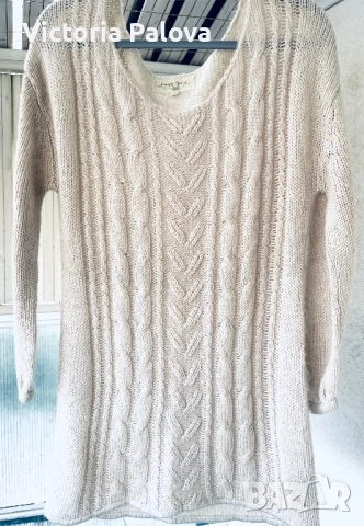 VINTAGE COUTURE пуловер в екрю нюанс