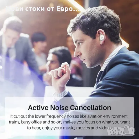 TOZO NC9 Hybrid Active Noise Canceling True Wireless Earbuds, IPX6 водоустойчиви Bluetooth 5.0, снимка 5 - Безжични слушалки - 49845742