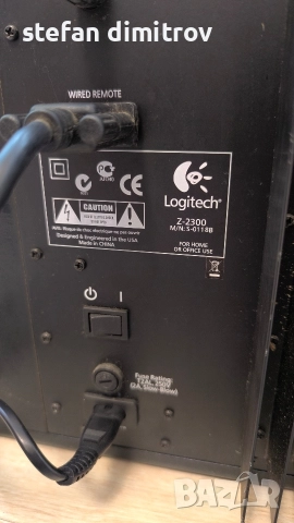 LOGITECH Z-2300 , снимка 12 - Аудиосистеми - 52919288
