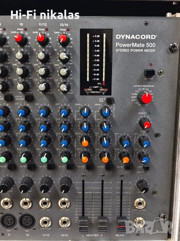 тонколони 12" DYNACORD  C12-2 активен мишпулт професионално стъпало DYNACORD PowerMate 500 , снимка 5 - Ресийвъри, усилватели, смесителни пултове - 54254009