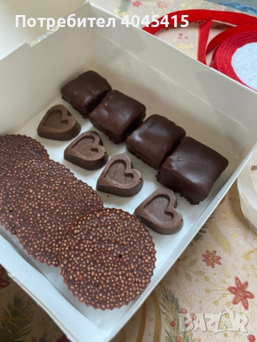Шоколадови бонбони за подарък, снимка 2 - Коледни подаръци - 52791437