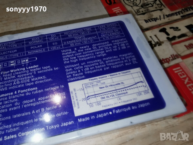 HITACHI DL 60-ORIGINAL TAPE-MADE IN JAPAN 1312252202, снимка 18 - Аудио касети - 52777581