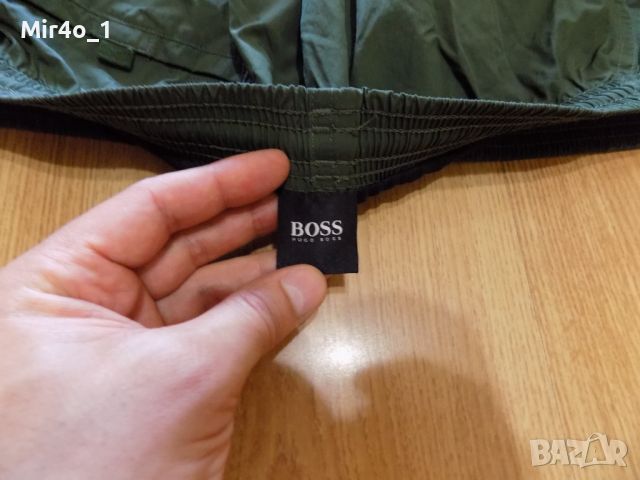 Къси панталони hugo boss шорти гащета бански плажни екип оригинал мъжки L, снимка 7 - Спортни дрехи, екипи - 46352571