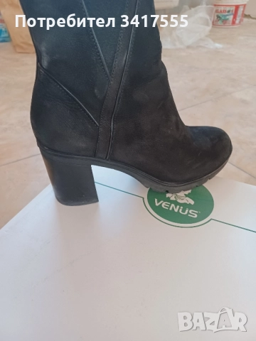 Дамски боти естествена кожа, снимка 5 - Дамски боти - 52536108
